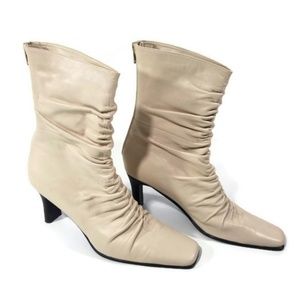 Indeed Shoes Loyola Leather Heel Boot Size 9.5